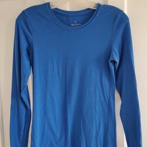 Beyond Scrubs solid long sleeve tee